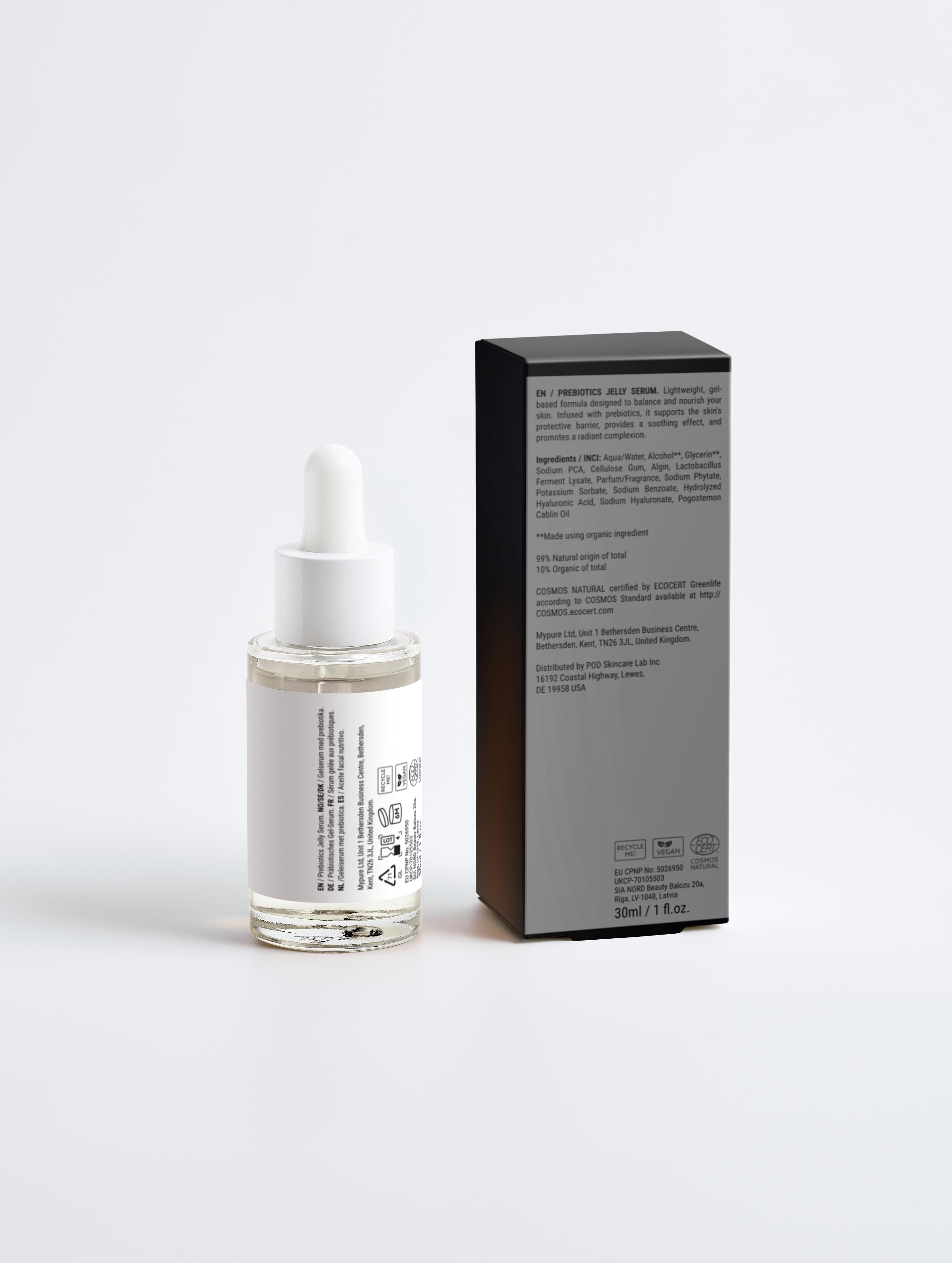 Siero gel prebiótico bioattivo