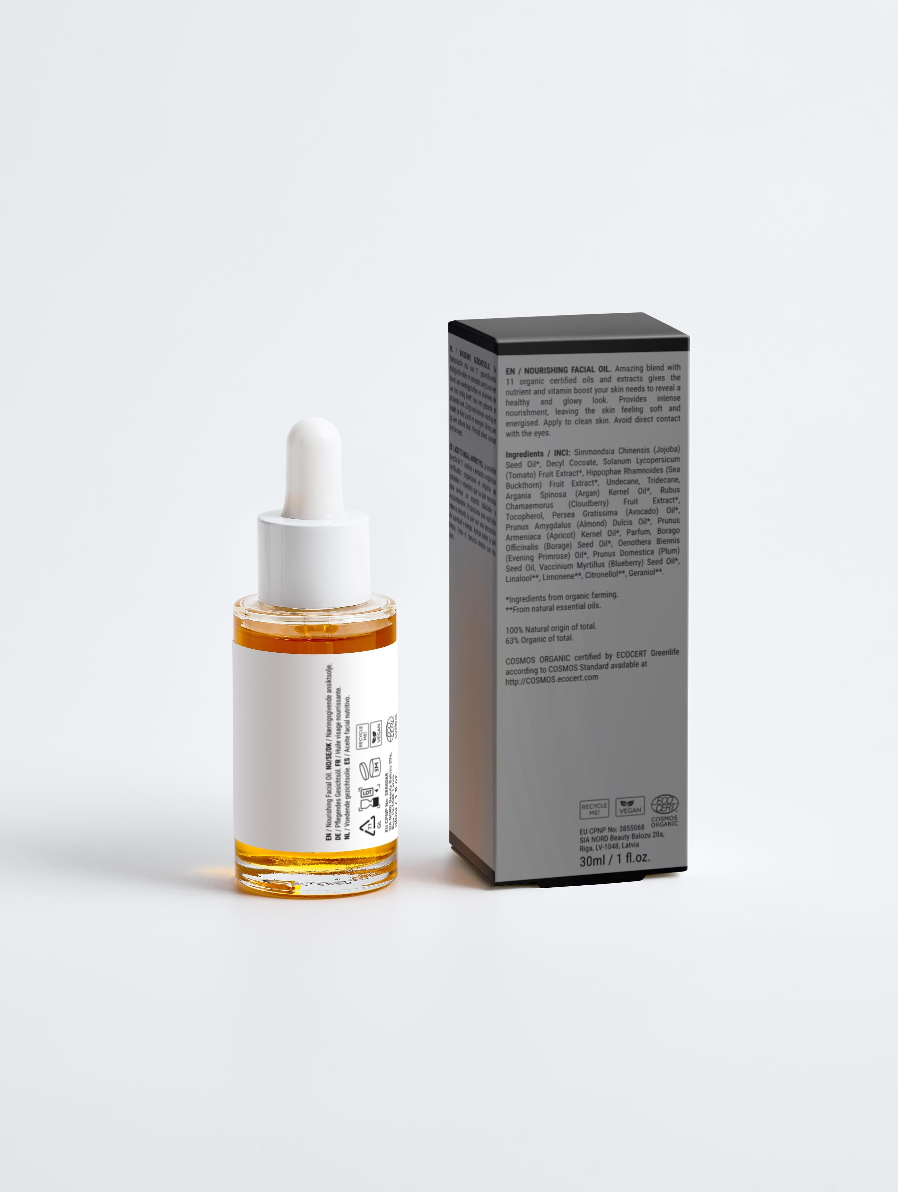 Olio nutriente per il viso