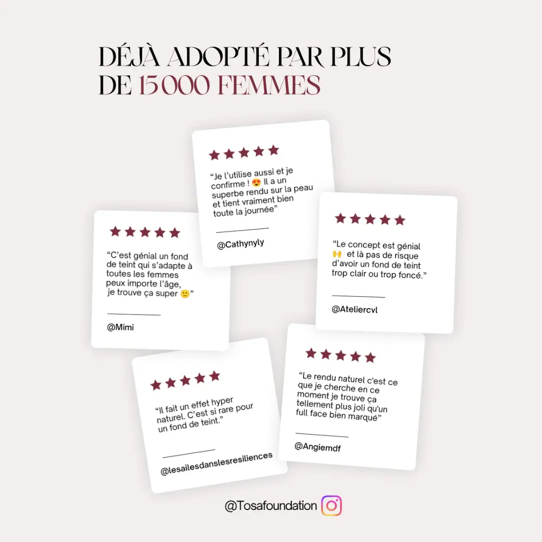 Fond de Teint TOSA